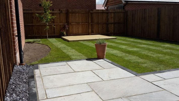 Natural Sandstone Paving - Kandla Grey