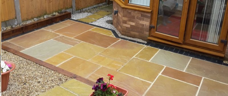 Natural Sandstone Paving - Lalitpur Yellow