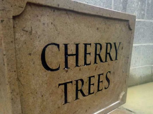 Stone House Name Signs | Memorial Plaques | Headstones