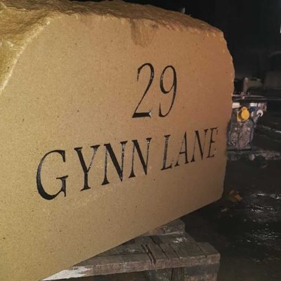 Name Stone - Gynn Lane